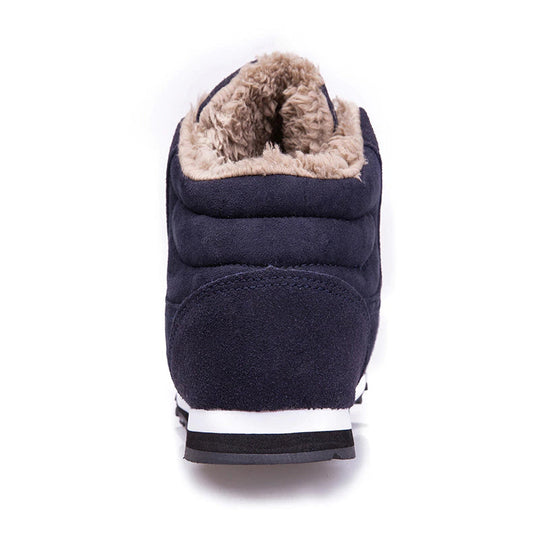 Murphy Men’s Winter Sneakers – High Top Fur Lined